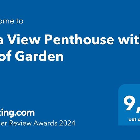 Sea View Penthouse With Roof Garden Lejlighed Chania  Eksteriør billede