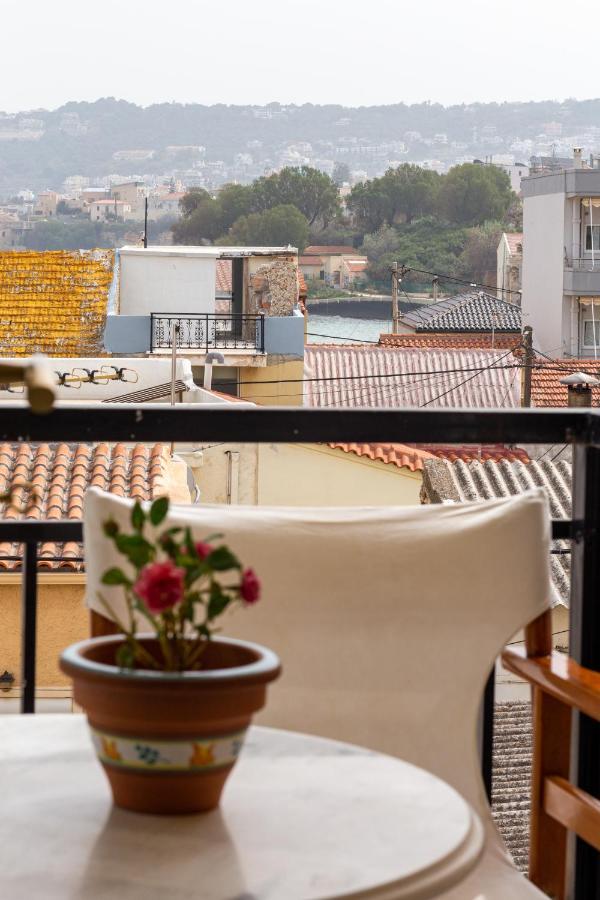 Sea View Penthouse With Roof Garden Lejlighed Chania  Eksteriør billede