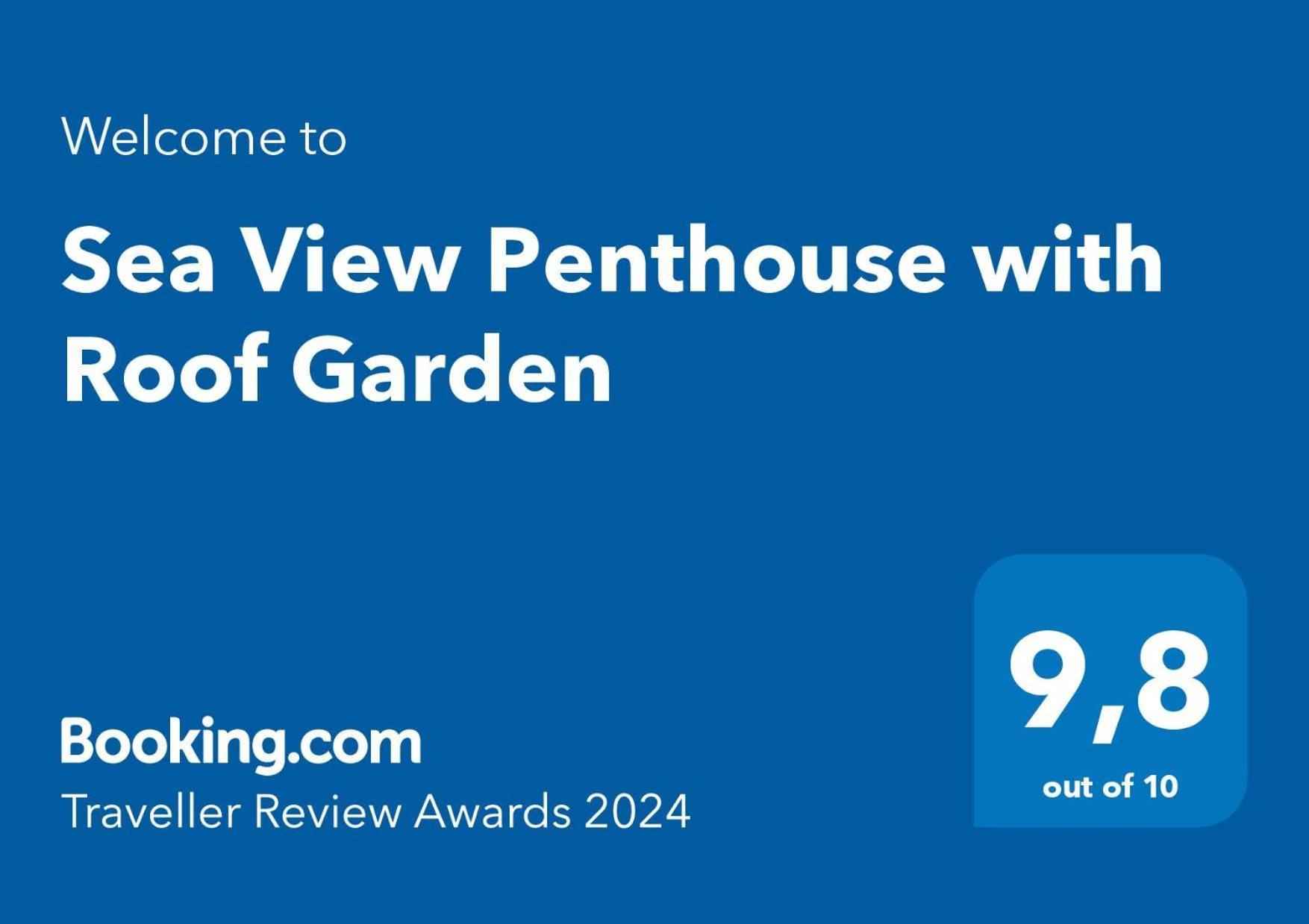 Sea View Penthouse With Roof Garden Lejlighed Chania  Eksteriør billede